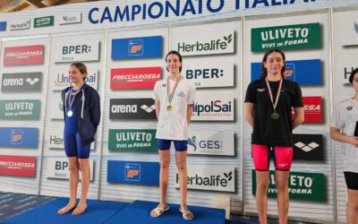 Eleonora Peluso: fantastico terzo posto nei campionati giovanili di Riccione.